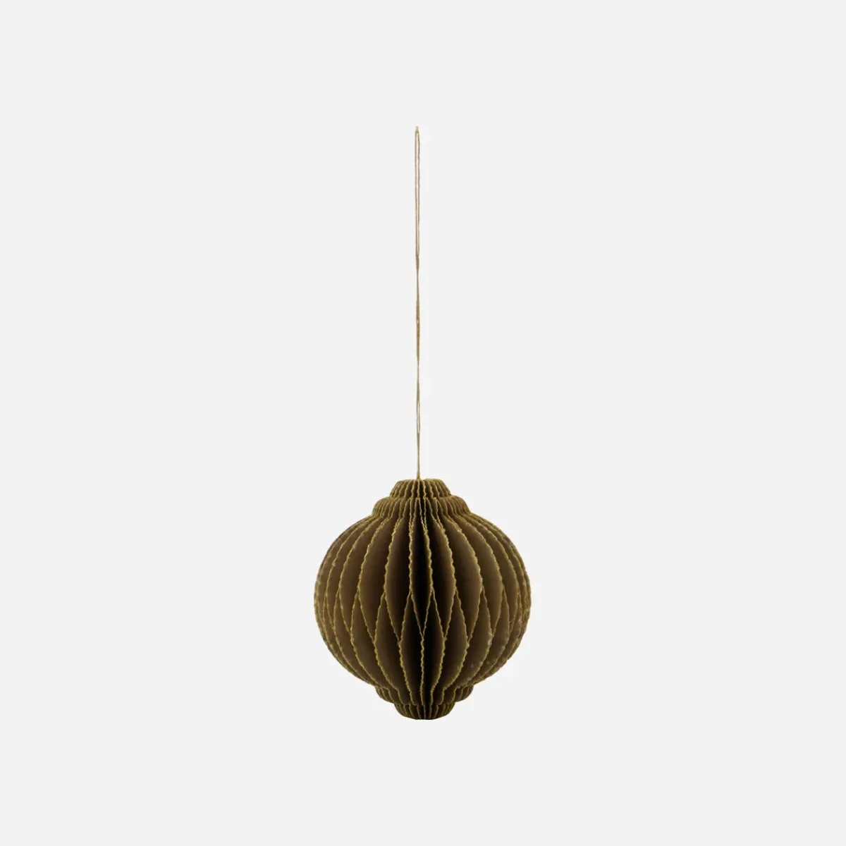 House Doctor Ornamenter>Julepynt, HDAlsta, Brun