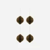 House Doctor Ornamenter>Julepynt, HDAlsta, Brun