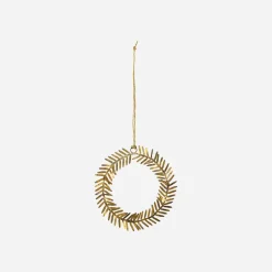 House Doctor Ornamenter>Julepynt, HDLamet, Messing