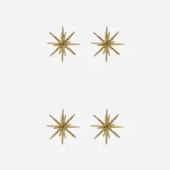 House Doctor Ornamenter>Julepynt, HDSpike, Brun m. glimmer