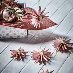 House Doctor Ornamenter>Julepynt, HDStari, Rosa;Champagne