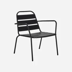 House Doctor Havemøbler>Loungestol, HDHelo, Sort