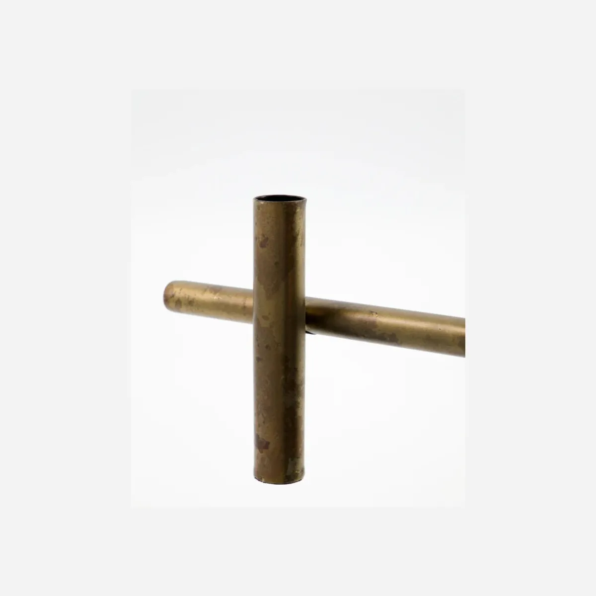 House Doctor Lys & Lysestager|Borddækning>Lysestage, HDMaxi45, Antik messingfinish
